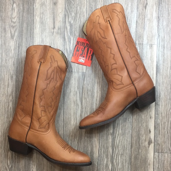 Dan Post Other - NWT Vintage Dan Post Marlboro Leather Boots 9EW